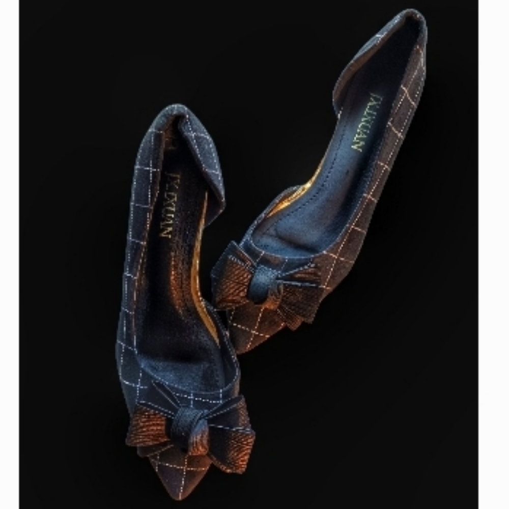 Anthropology JX.IXUAN Black & White Shoes